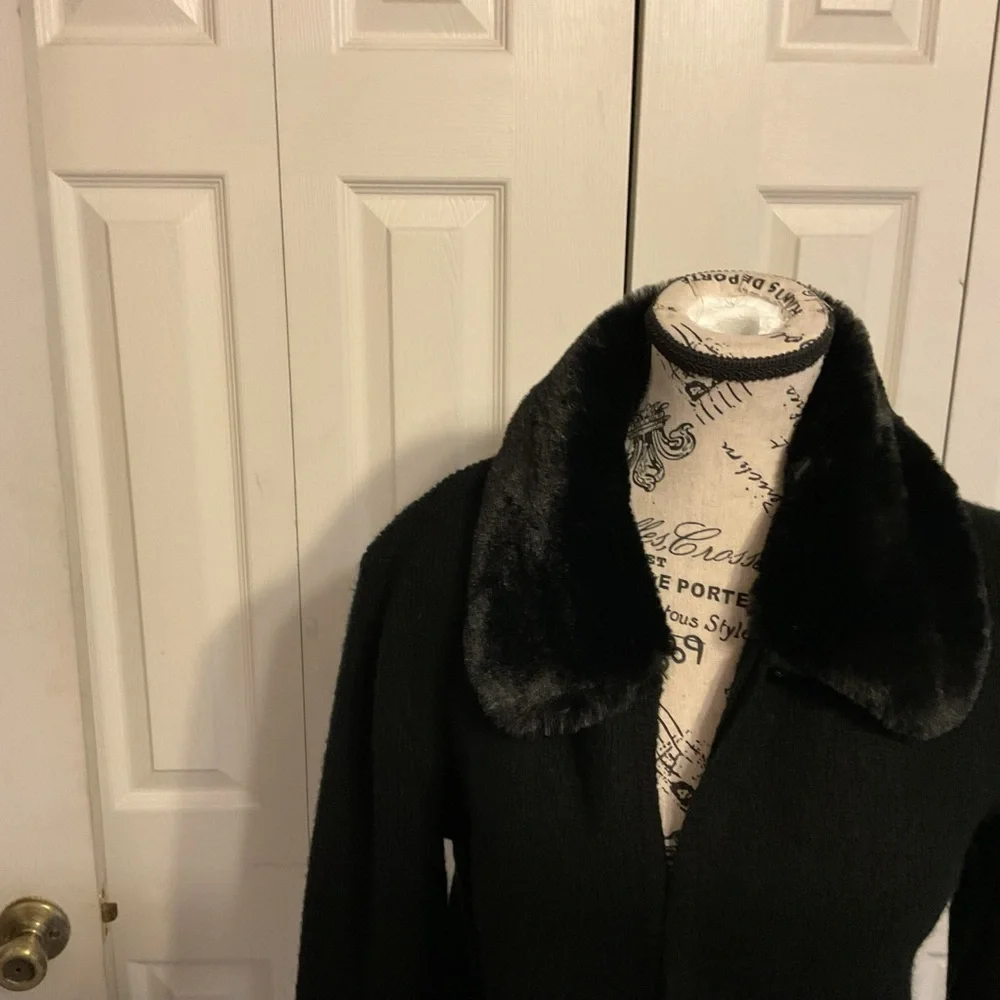 Liz Claiborne Black Cardigan‎ Sweater - Picture 2 of 3